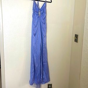 B’Dazzle Silk dress with Tulle and Beading. Gorgeous and ethereal. Very small!